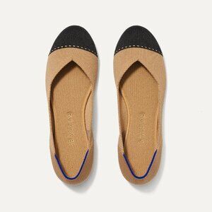 Rothy's The Flat - Camel Captoe Size 8.5